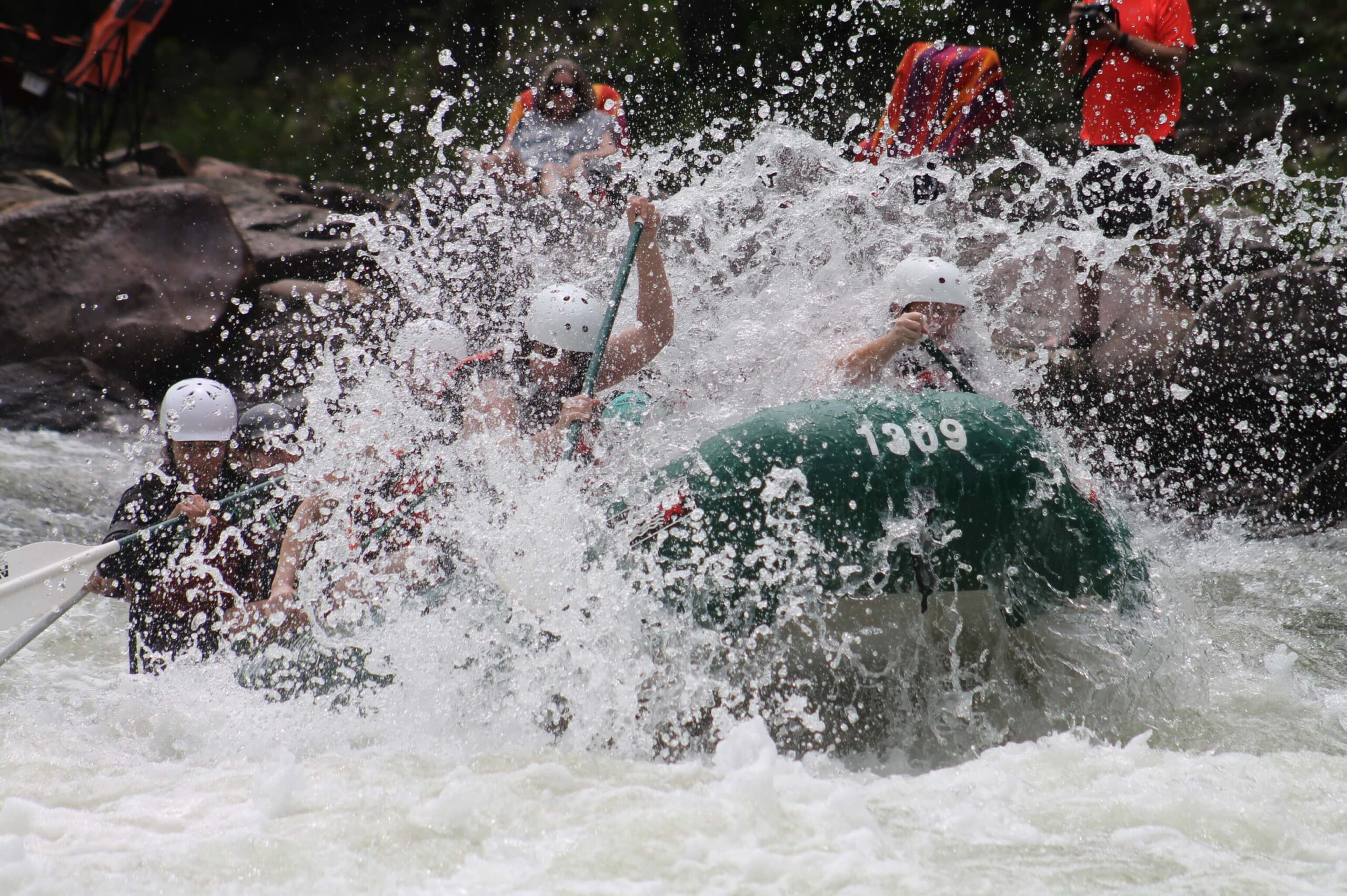 Rafting after the Whitewater Dam Release