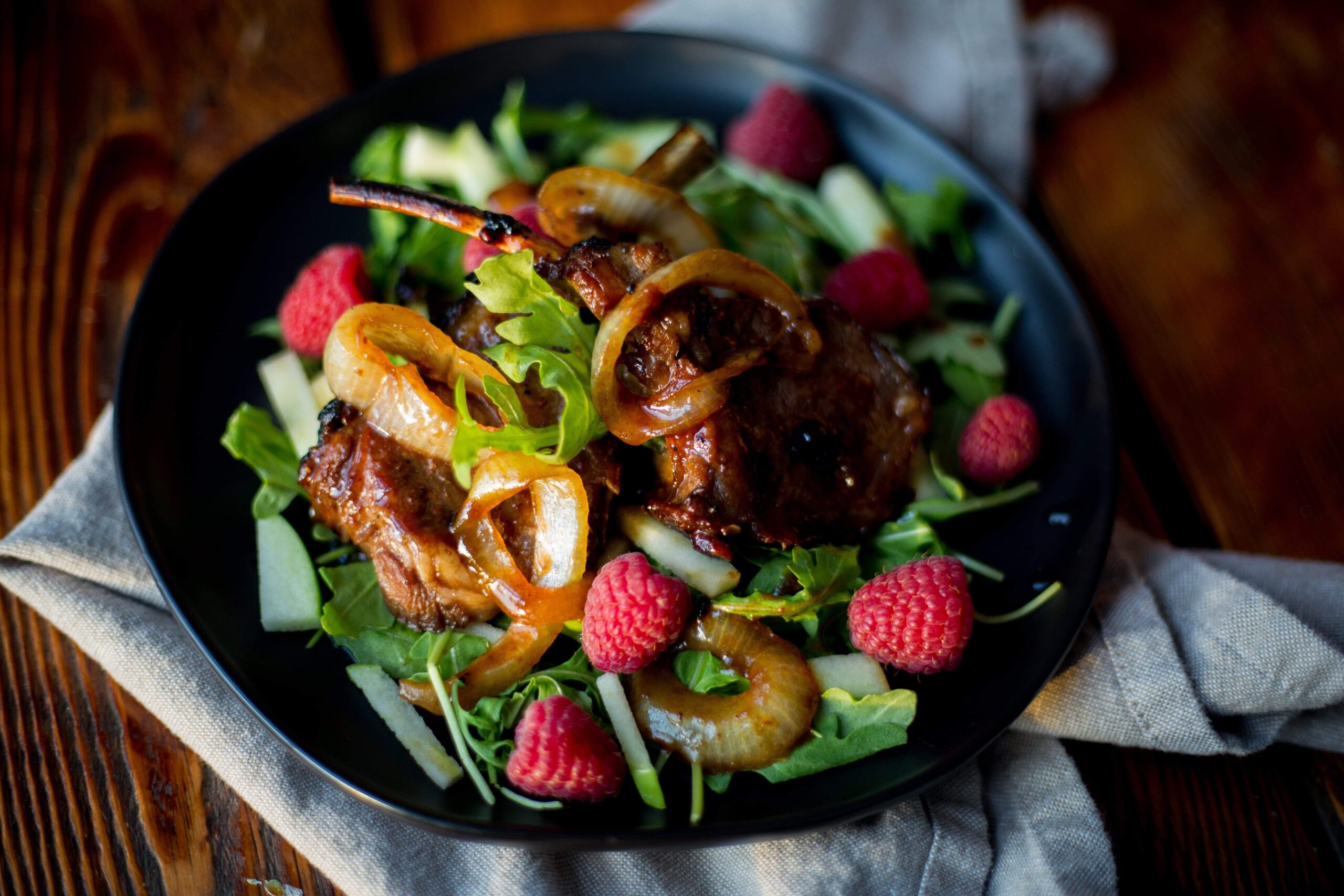 A salad similar to ones found at Jim Thorpe, PA restaurants