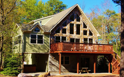 Split Rock, Poconos rental homes