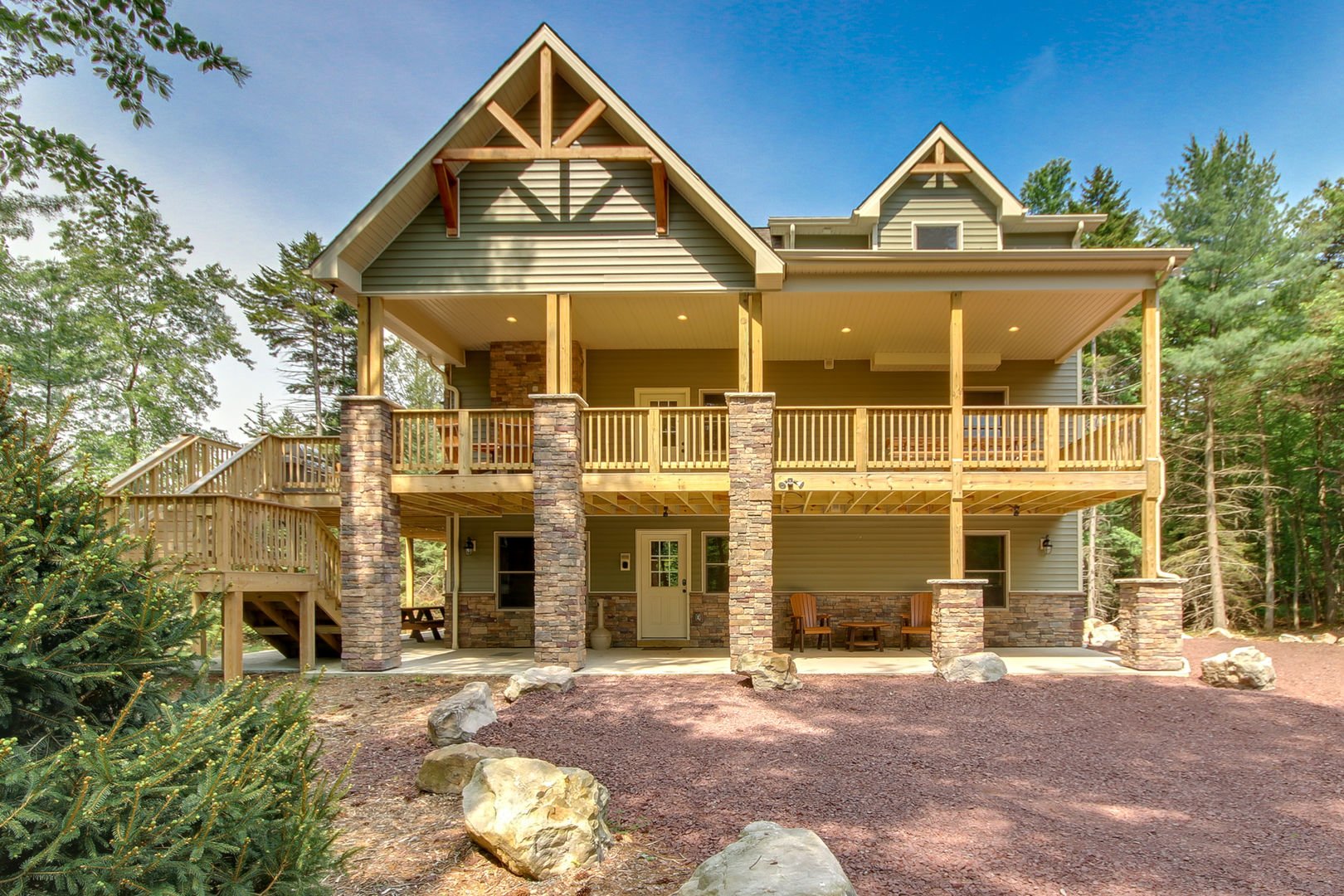 exterior of a rental