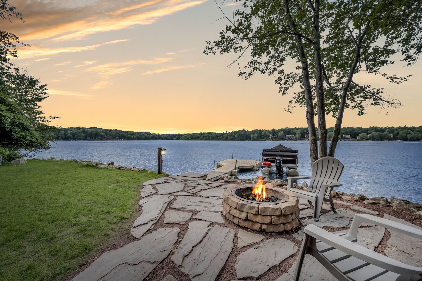 Poconos Luxury Fire Pit